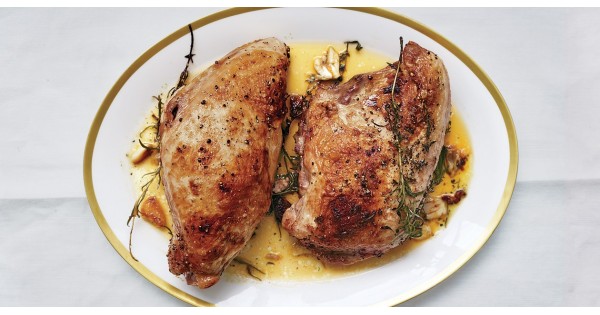 Butter-Roasted Turkey Breasts