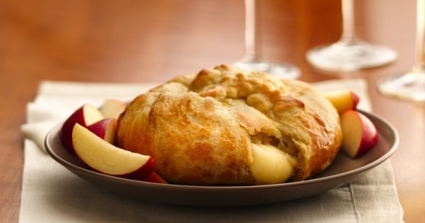 Crescent-Wrapped Brie