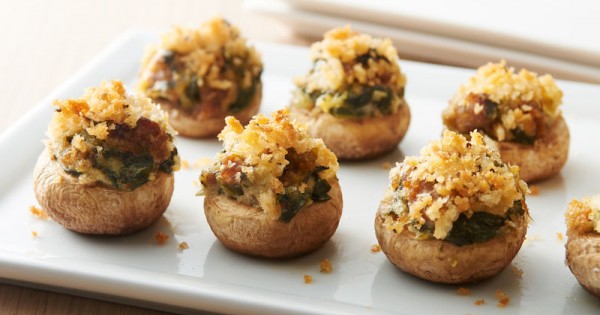 Easy Stuffed Mushrooms