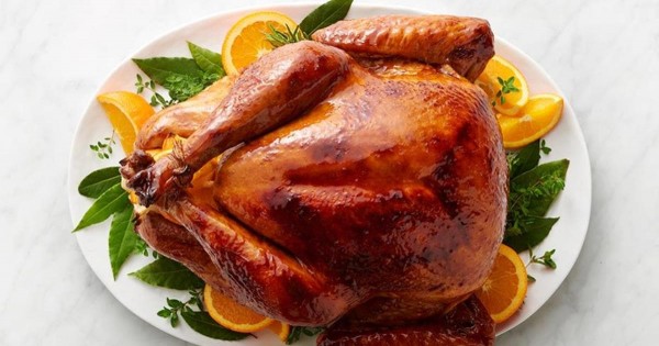 Maple-Bourbon-Brined Turkey