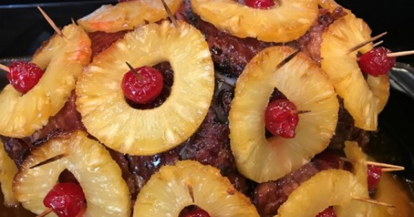 Ham with Pineapple