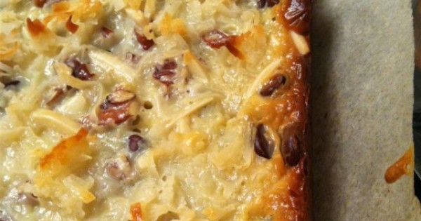 (Gluten Free) Magic Cookie Bars