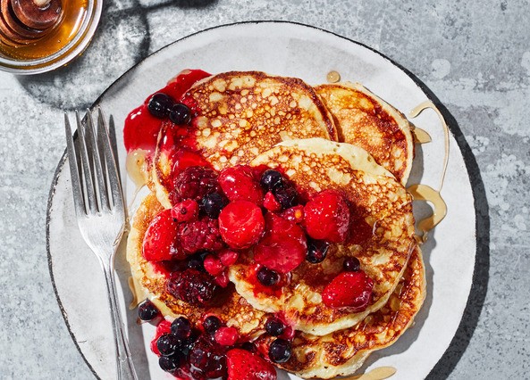 Kefir breakfast pancakes-image