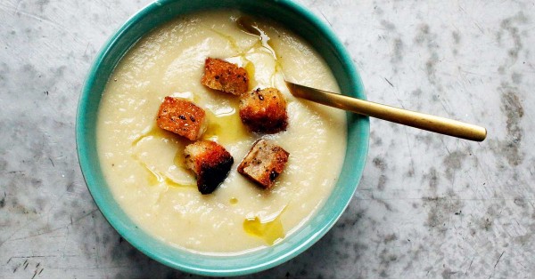 Celeriac and Truffle Soup