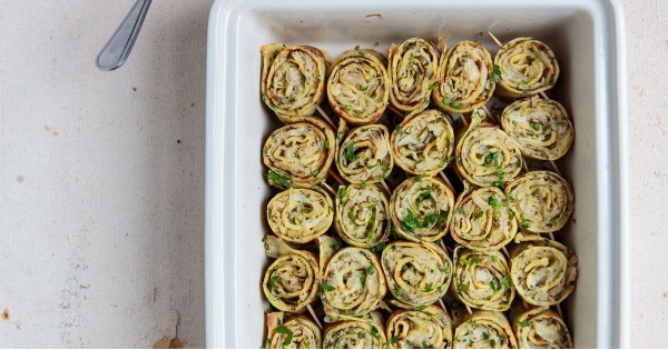 Crêpes Filled with Sauerkraut