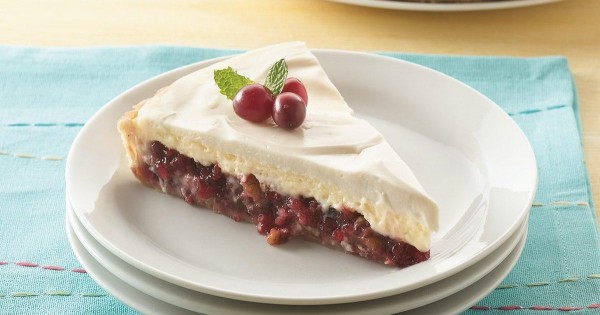 Cranberry Cheesecake Tart