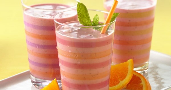 Strawberry Orange YOP Smoothie
