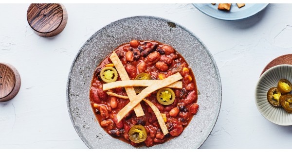 Vegetarian Three-Bean Chili