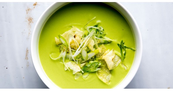 Cream of Cashew Pea Soup