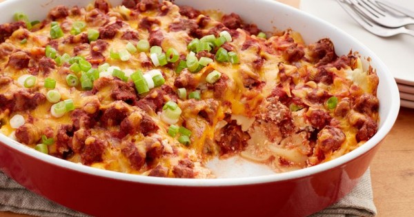 Creamy Ground Beef Noodle Casserole