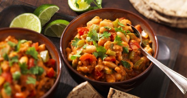 Cheesy Chicken and Lime Chili