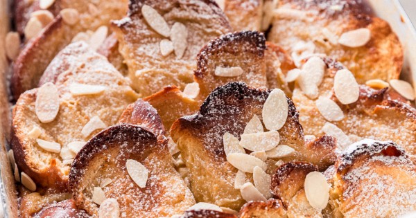 Baked Creme Brûlée French Toast