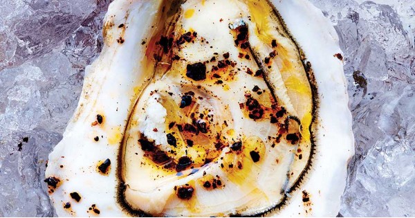 Raw Oysters with Lemon Oil and Urfa Biber