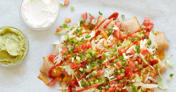 Pizza Roll Nachos