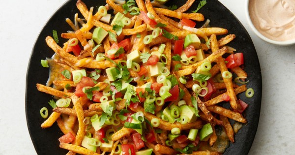 Air Fryer Loaded Taco Fries