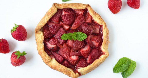 Fresh Strawberry Galette