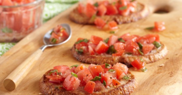 Quick Bruschetta for Two