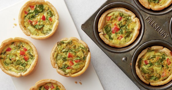 Veggie Lover's Mini Quiche
