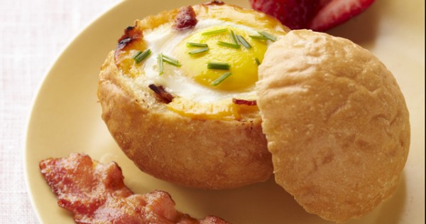 Cheesy Egg-in-a-Bowl