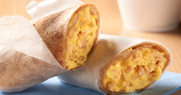 Ham, Egg and Cheese Wrap to Go