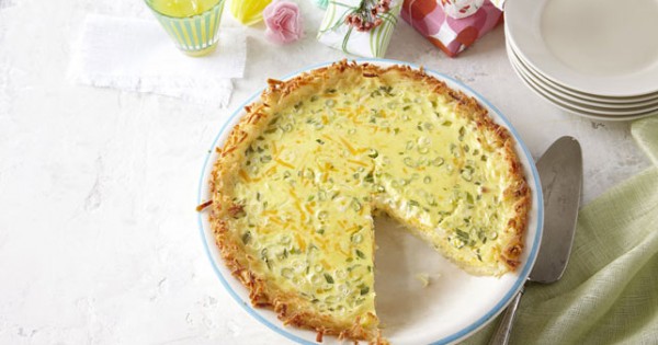 Potato-Crusted Quiche