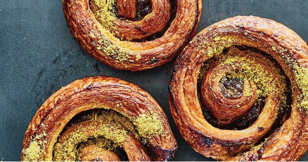 Sour Cherry and Pistachio Danish