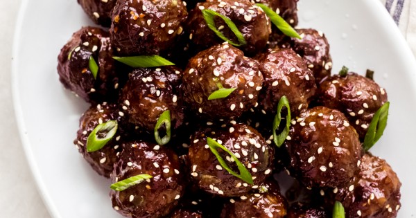 Mongolian Beef Meatballs