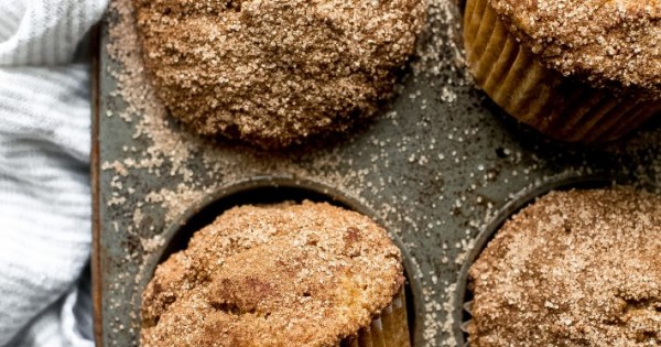 Pumpkin Snickerdoodle Muffins