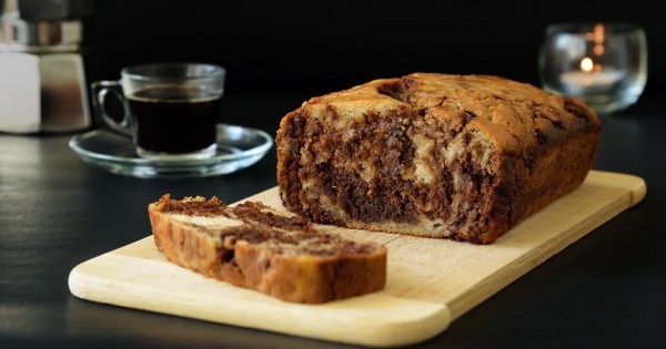 Vegan Marbled Banana Bread