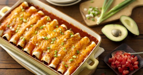 Easy Beef Enchiladas