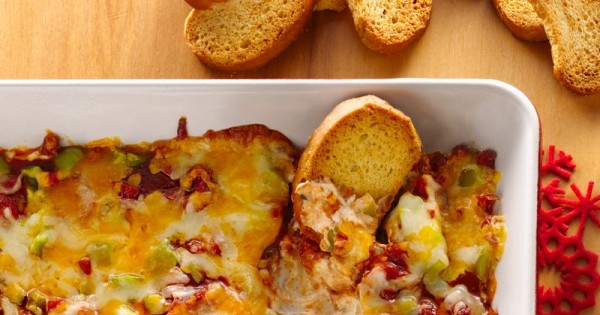 Layered Pizza Dip