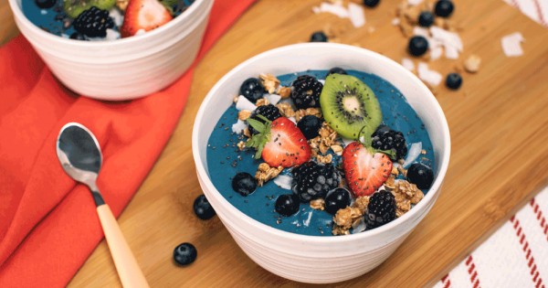 Tropical Blue Smoothie Bowl