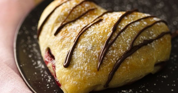 Chocolate-Raspberry Hearts