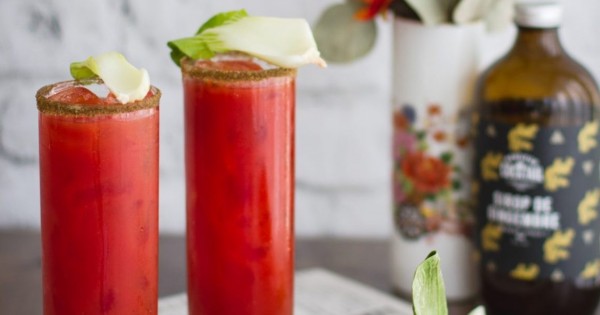 Virgin Caesar Asian-Style by Monsieur Cocktail