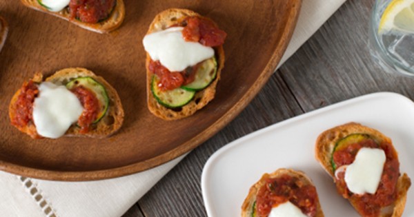 Crostini alla Caponata