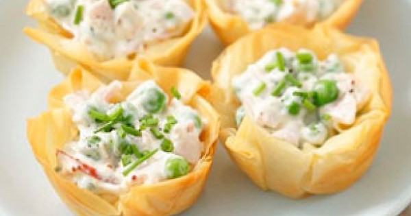 Creamy Crab Tartlets