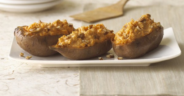 Twice-Baked Sweet Potatoes