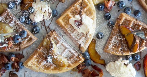 Sweet and Salty Waffles