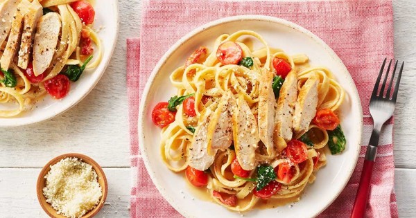 Tuscan Chicken with Pasta