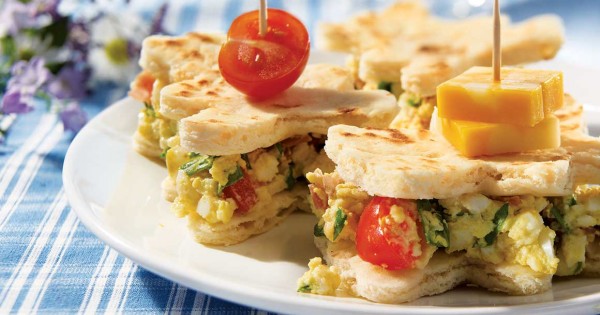 Deliciously garnished treats