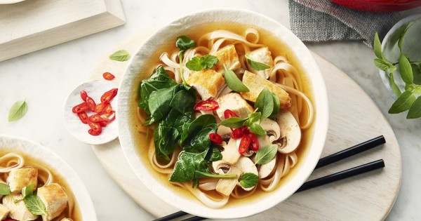 Easy Thai Chicken Noodle Soup
