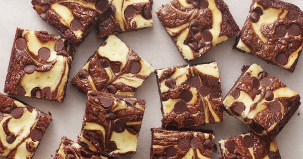 Cream Cheese Swirl Brownies