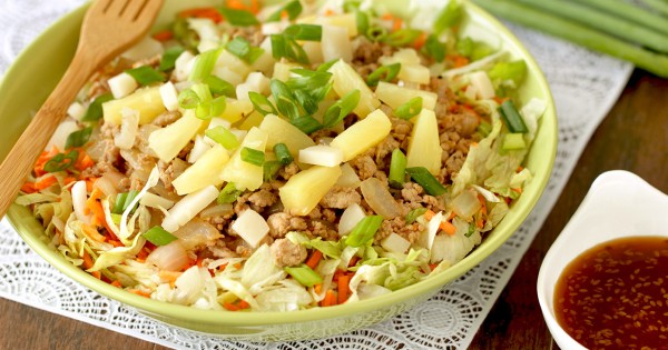 Teriyaki Burger Bowl