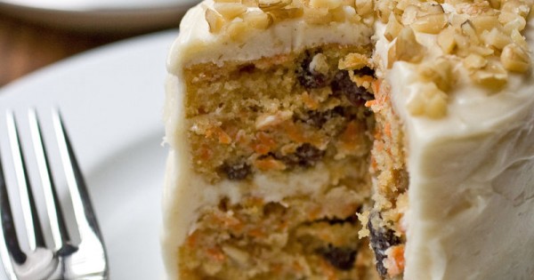 Mini Carrot Cake with Maple-Cream Cheese Frosting