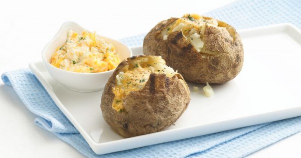 Cheesy Grilled Potatoes