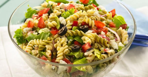 Greek Tossed Pasta Salad