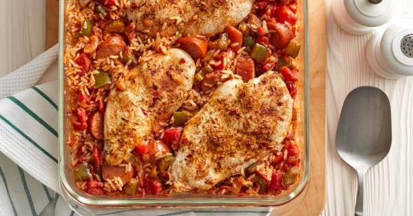 Chicken and Dirty Rice Casserole