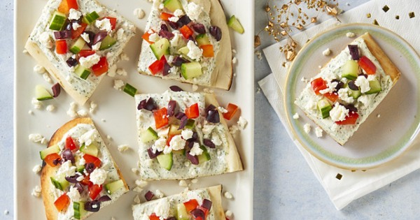 Quick Mediterranean Flatbread