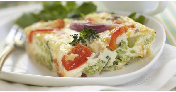 Baked Vegetable Omelet