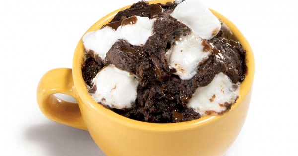 Brownie in a mug